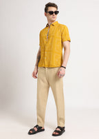 Light Beige Linen Pant