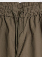 Green Cross-Pocket Baggy Fit Cargo