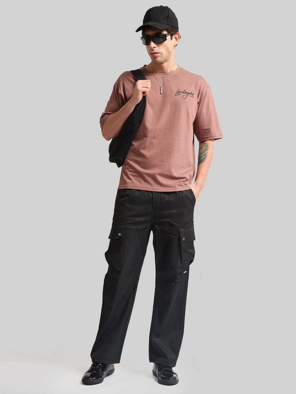 Black Drift AOP Cargo