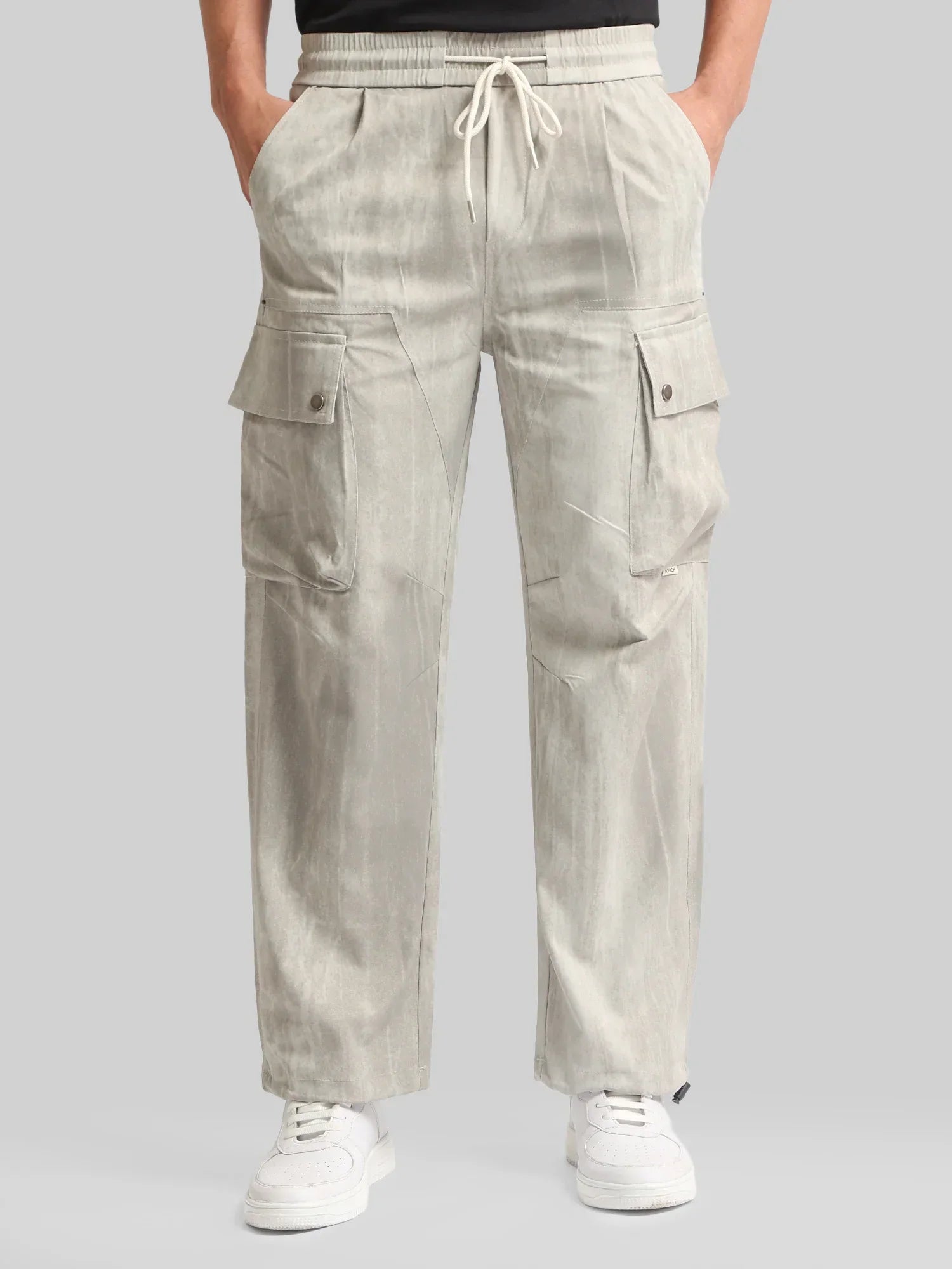 Grey Drift AOP Cargo