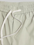 Embossed Flap Pocket Grey Cargo