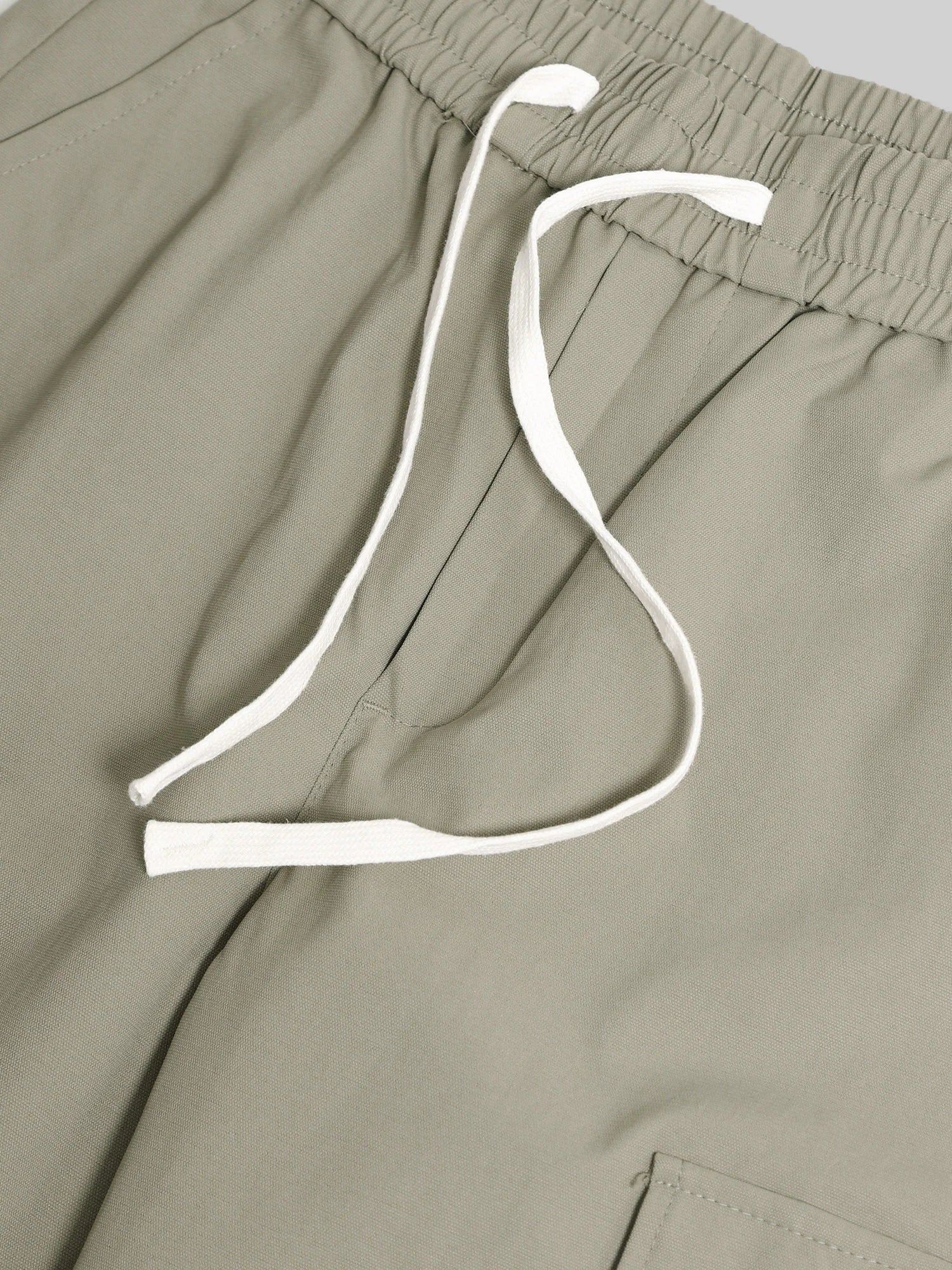 Embossed Flap Pocket Silver Sege Cargo