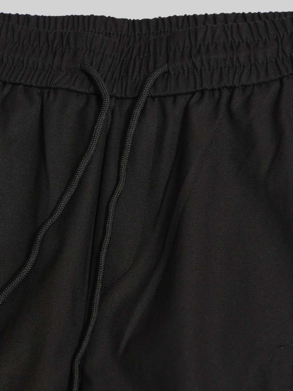 Black Cargo Pant with Side Patch Pocket