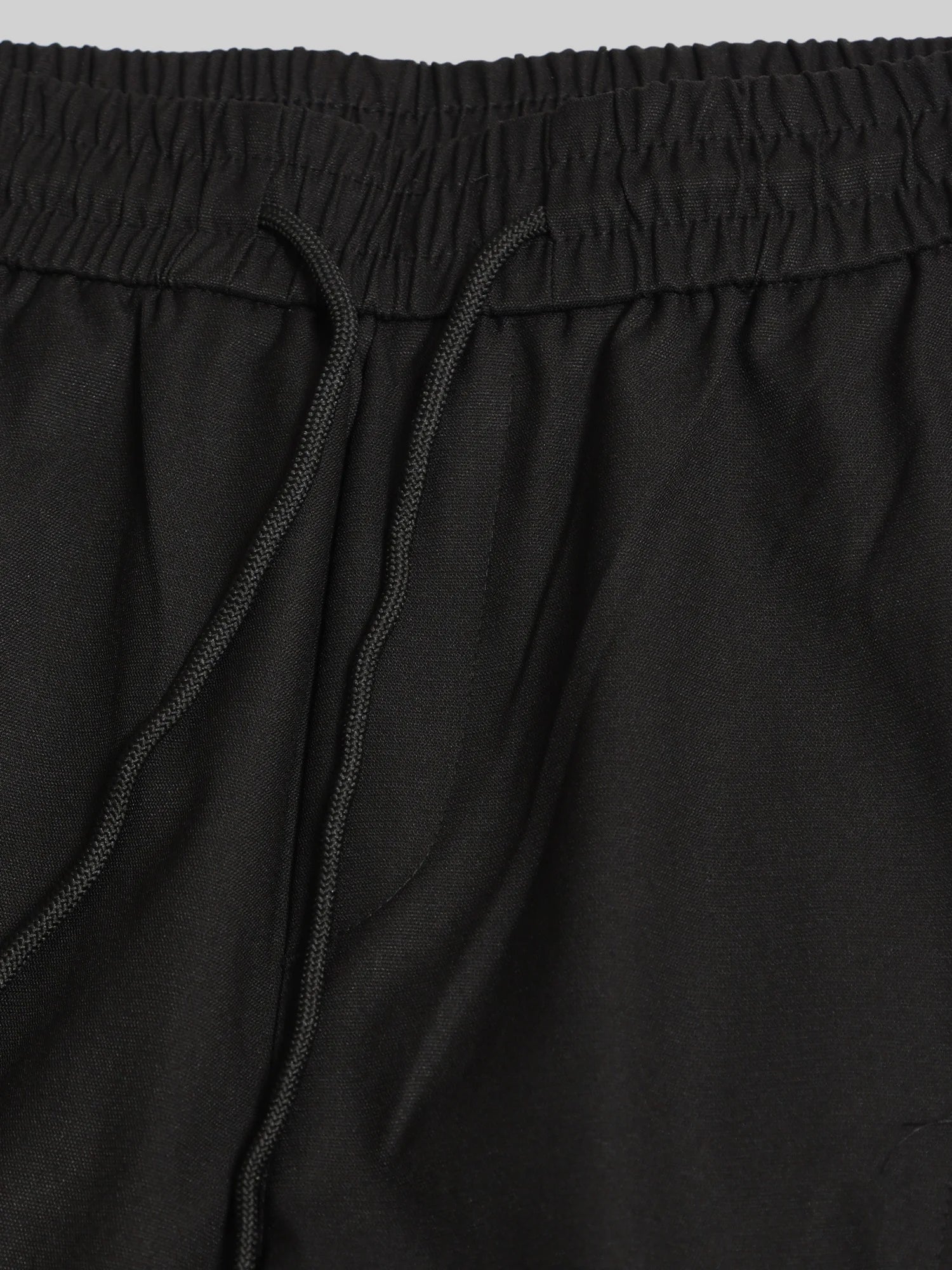 Black Cargo Pant with Side Patch Pocket
