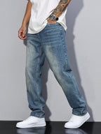 River Blue Straight Fit Jeans