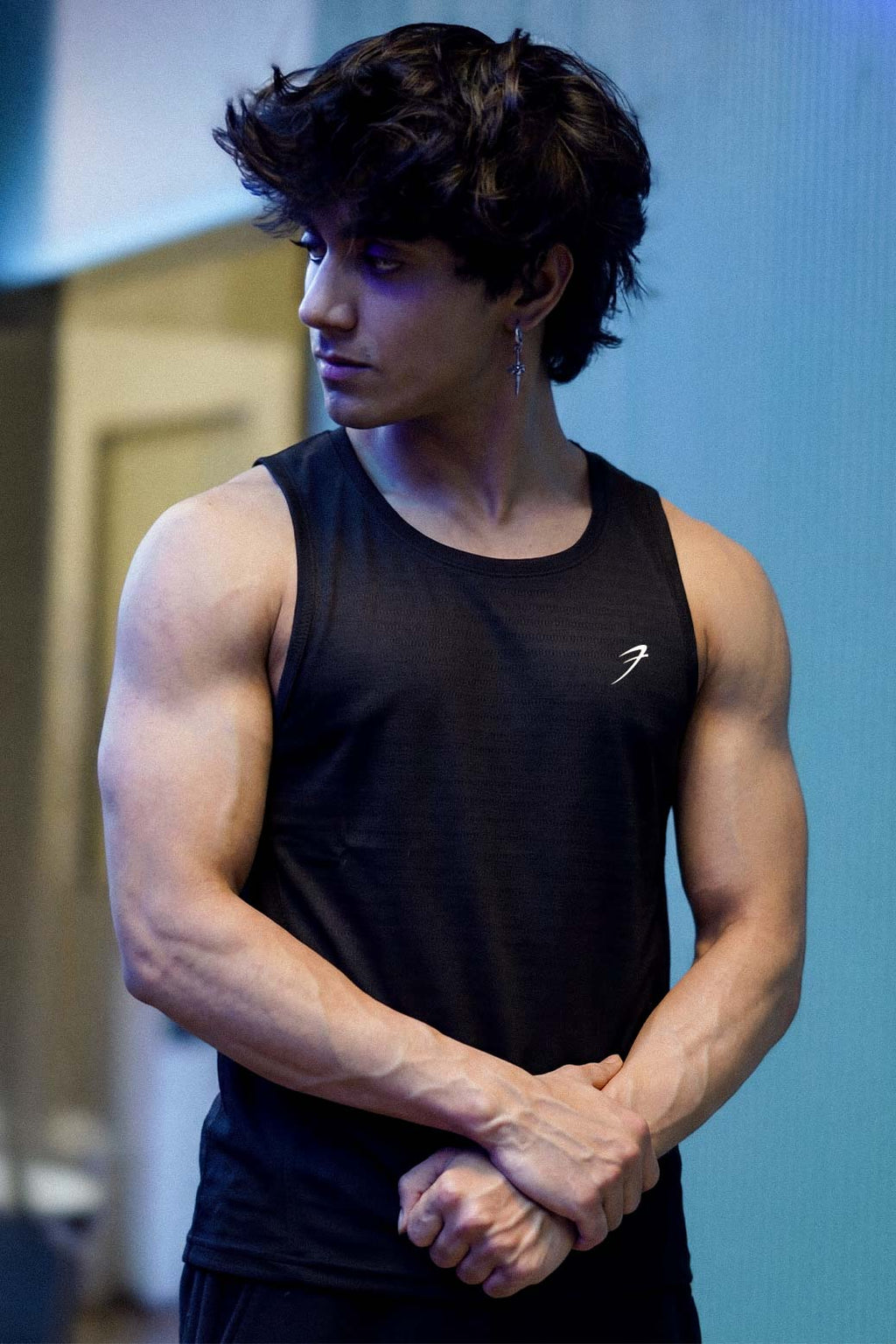 Ember Running Tank Black