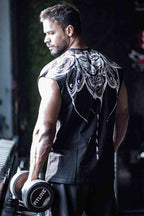 Immortal Capsleeves Tank Black