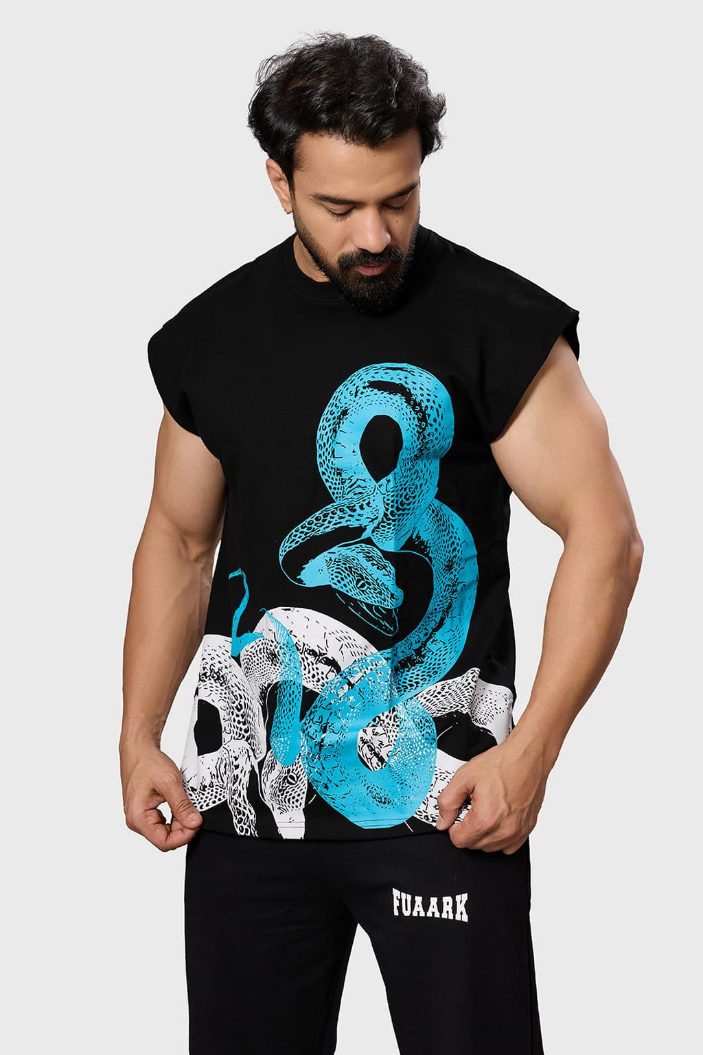 Python Capsleeves Tank Black