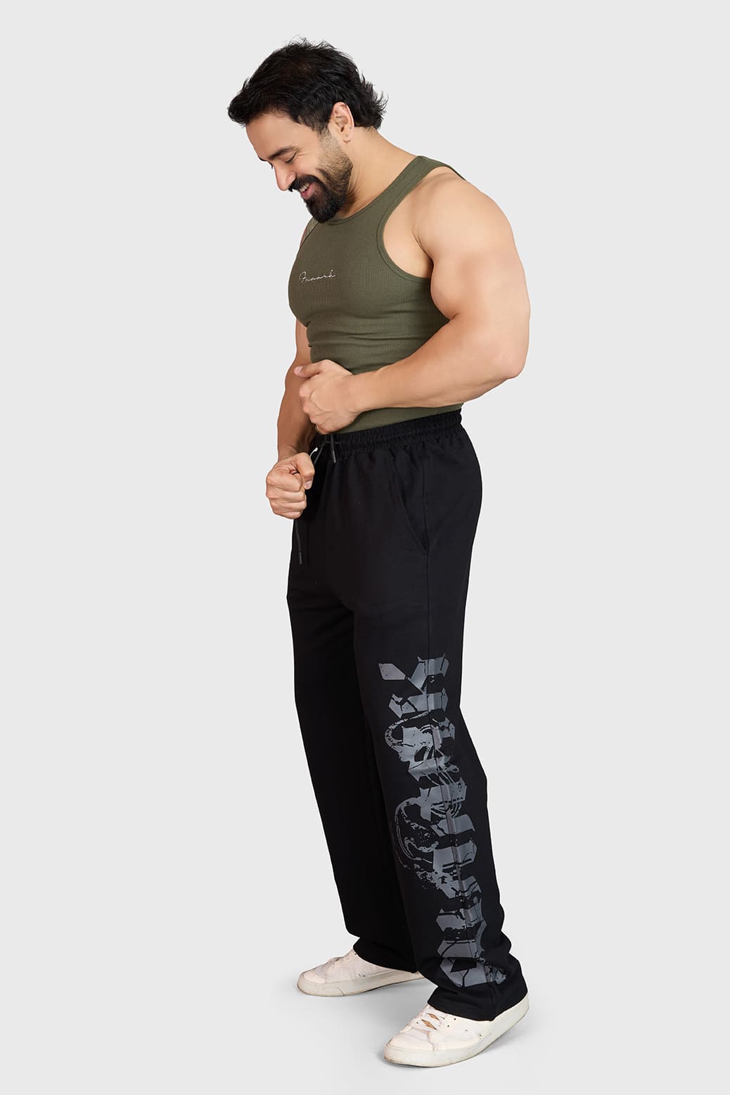 Ribbed Tank Olive
