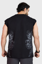 Raw Eagle Capsleeves Tank Black