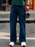 6-Pocket Cargo Jeans