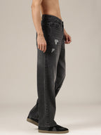 Gritty Distressed Baggy Fit