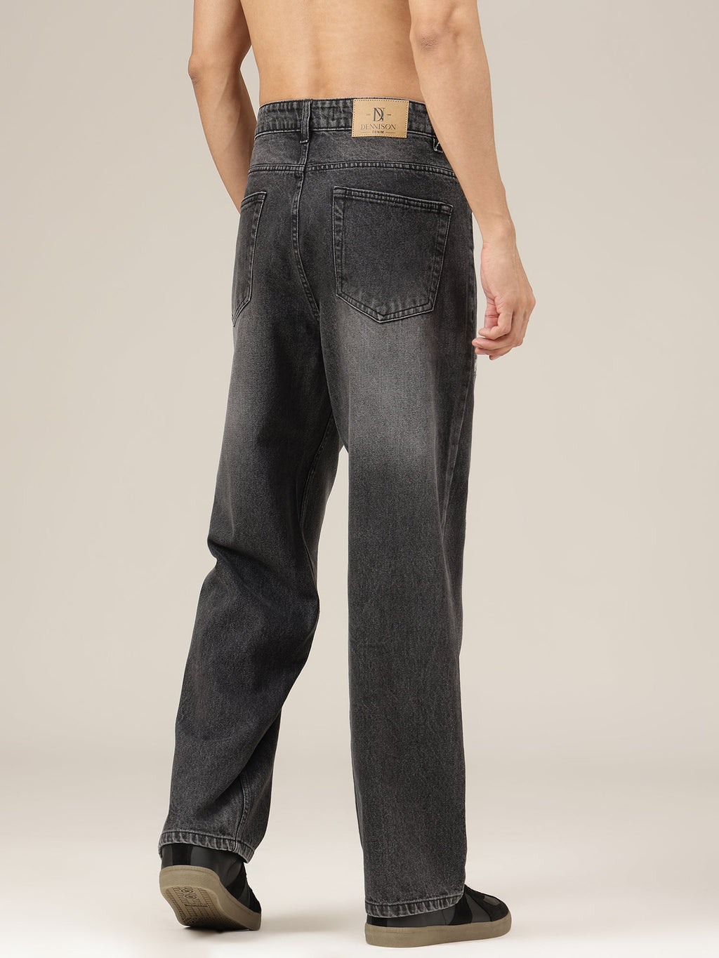 Gritty Distressed Baggy Fit