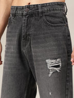 Gritty Distressed Baggy Fit