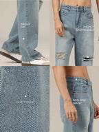 Heritage Distress BaggyJeans