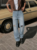 Heritage Distress BaggyJeans