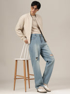 Heritage Distress BaggyJeans