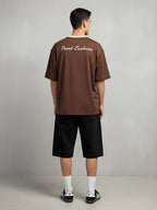 Men Oversized Varsity T-Shirt