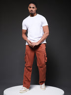 Men Utility Cargo Pant - Cocoa