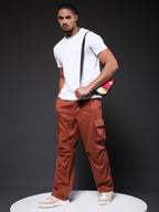 Men Utility Cargo Pant - Cocoa