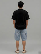 Cargo T-Shirt For Men -Black