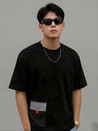 Cargo T-Shirt For Men -Black