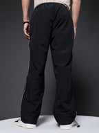Striped Parachute Pants For Men
