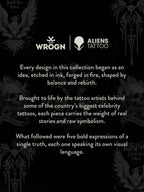 Wrogn X Aliens - The Yin-Yang Dragons | Black T-Shirt