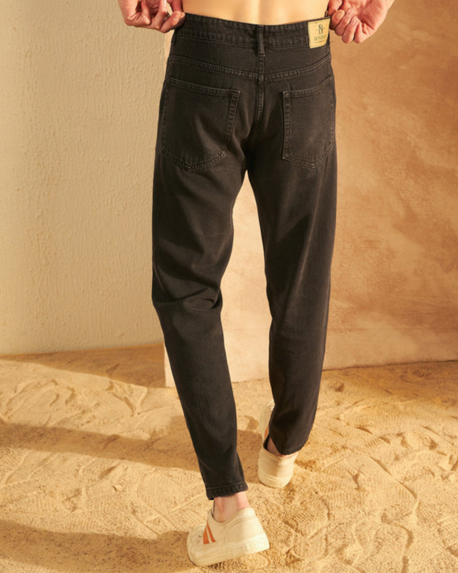 Charcoal Mom Fit Jeans