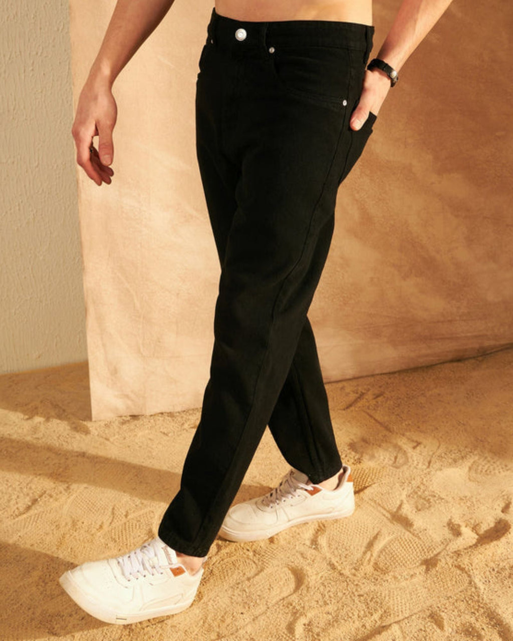 Black Mom Fit Jeans