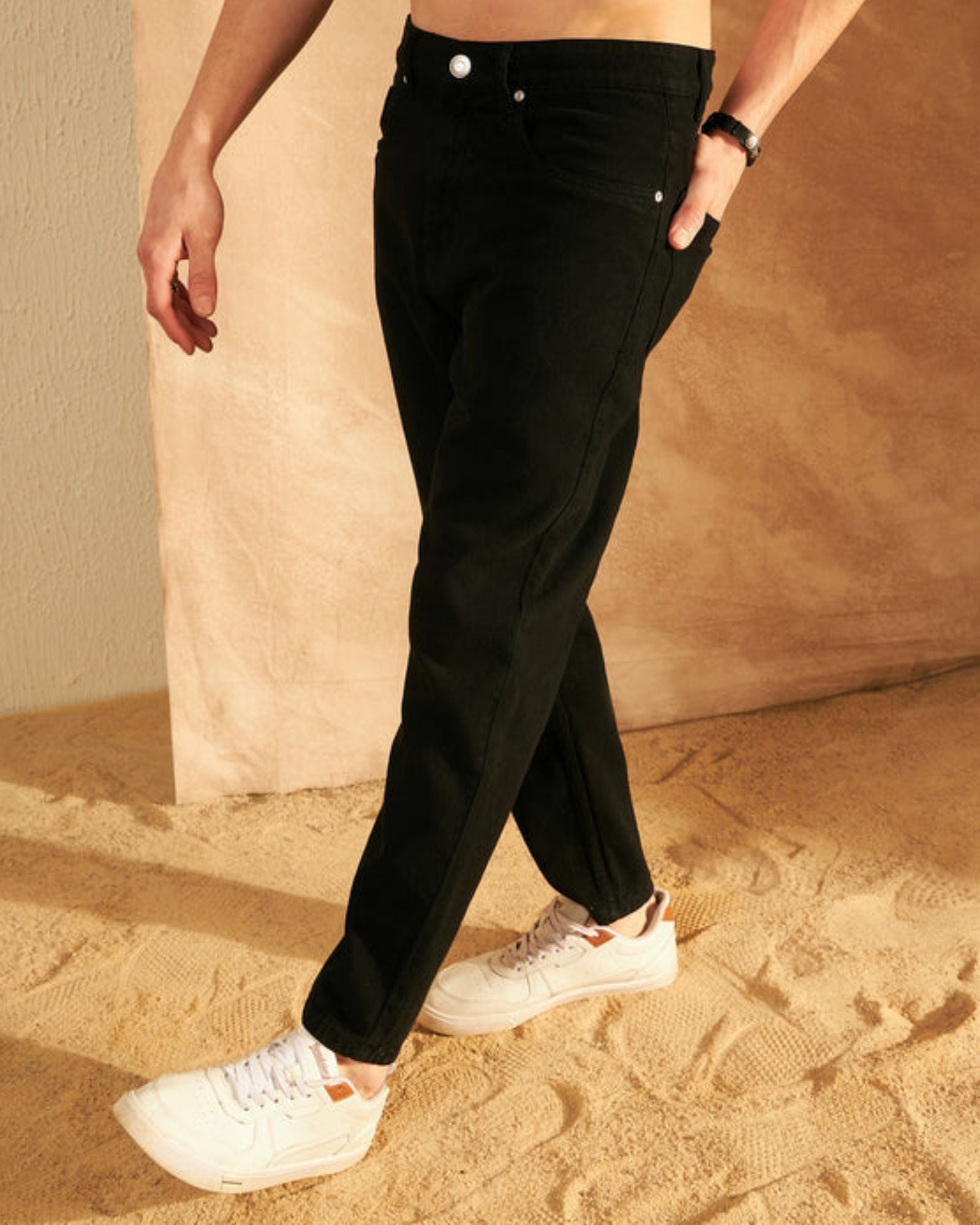 Black Mom Fit Jeans