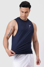 Urban Deep Arm Tank Navy