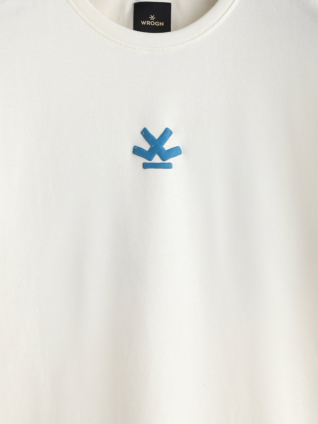 Puff Printed Oversized T-Shirt | Off White
