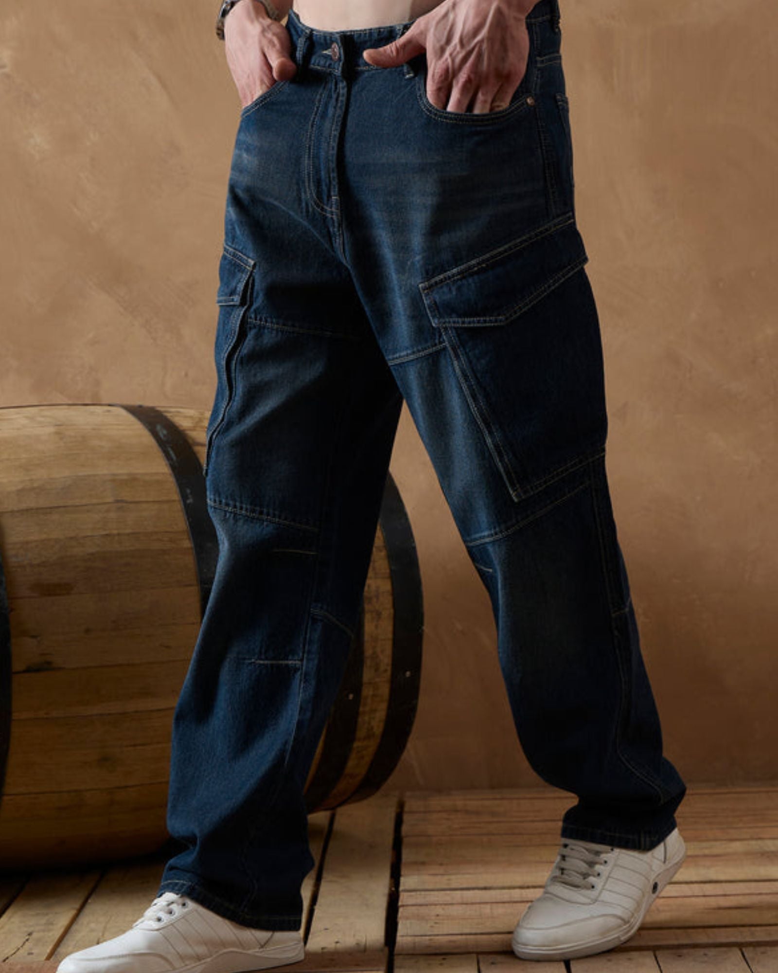 6-Pocket Cargo Jeans