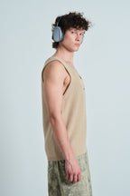 Beige Knit Tank
