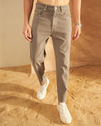 Brown Mom Fit Jeans