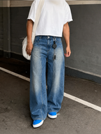 Heavy Collapse Edge Japan Baggy Jeans