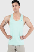Aura Textured Tank Sea Green