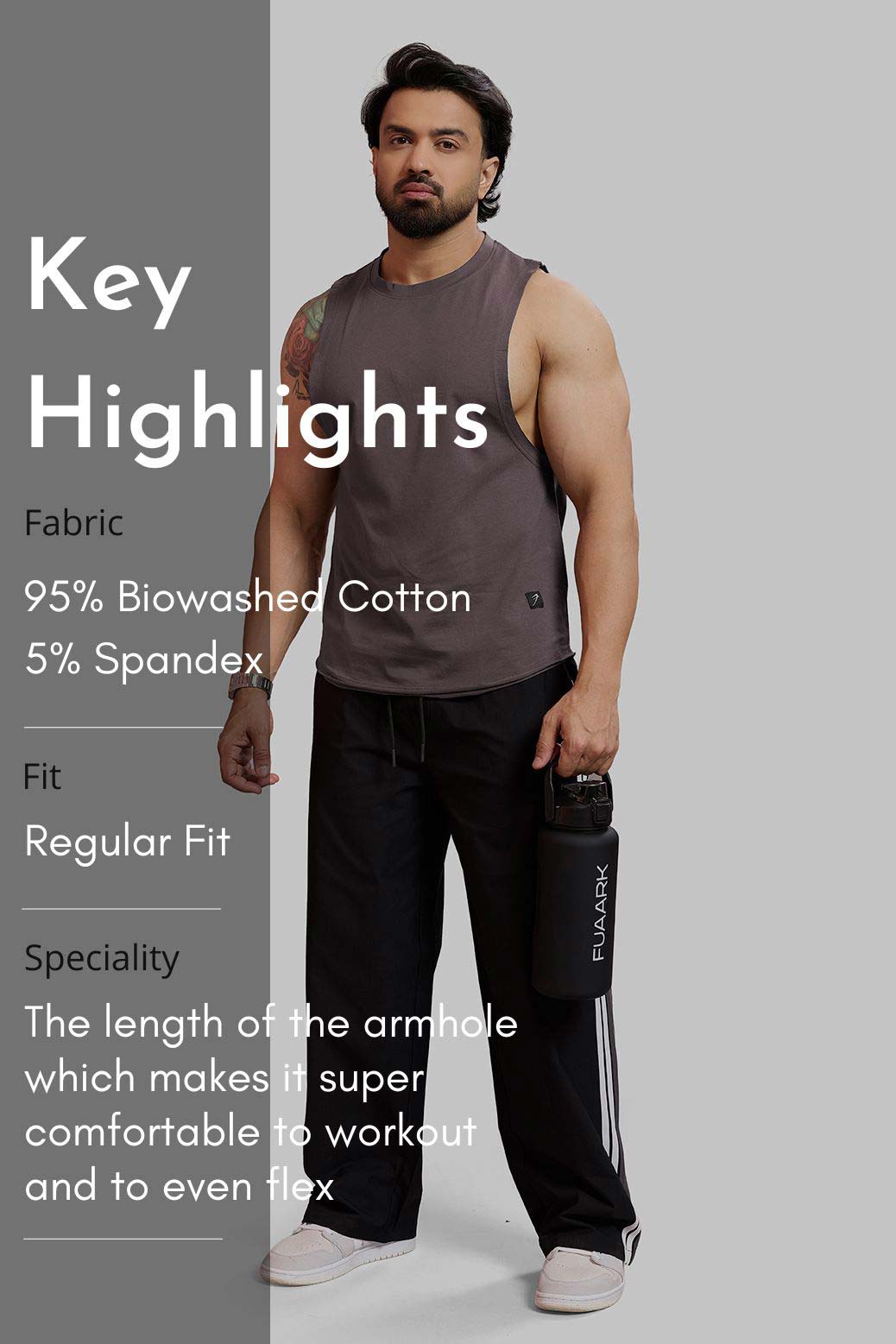 Legacy DeepArm Tank Mocha