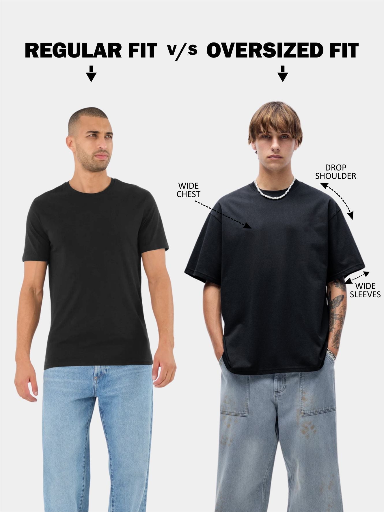 HEAVEN Men Printed Oversized T-Shirt