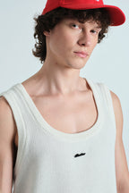 White Knit Tank